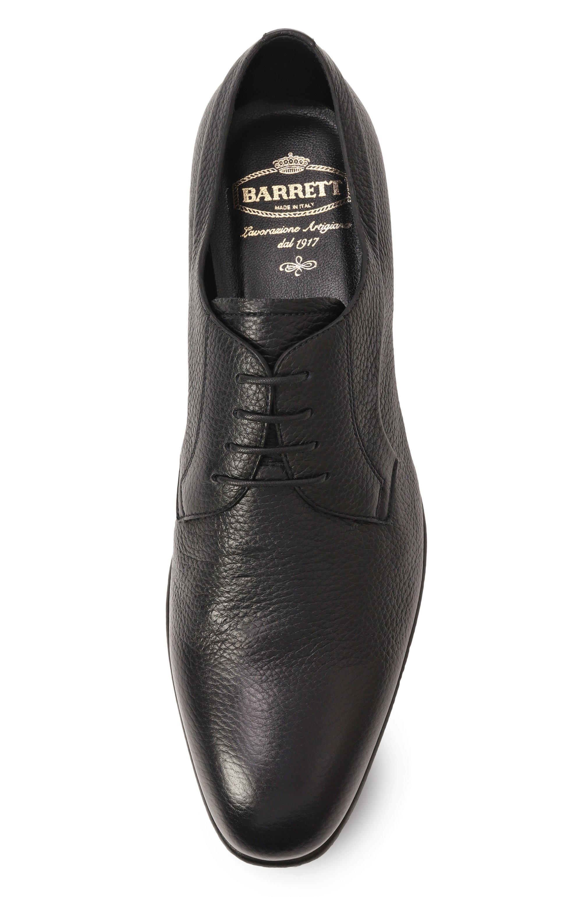 Кожаные дерби BARRETT темно-синего цвета по цене 69950 руб., арт. 242U075.9, фото 6 Кожаные дерби BARRETT, арт. 242U075.9, фото 6