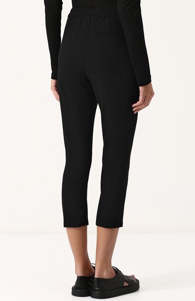 Укороченные шерстяные брюки ANN DEMEULEMEESTER, арт. 1801-1412-P-170-099, фото 4