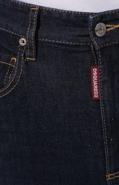 Джинсы DSQUARED2 темно-синего цвета по цене 39500 руб., арт. S75LB0211/S30595, фото 5 Джинсы DSQUARED2, арт. S75LB0211/S30595, фото 5