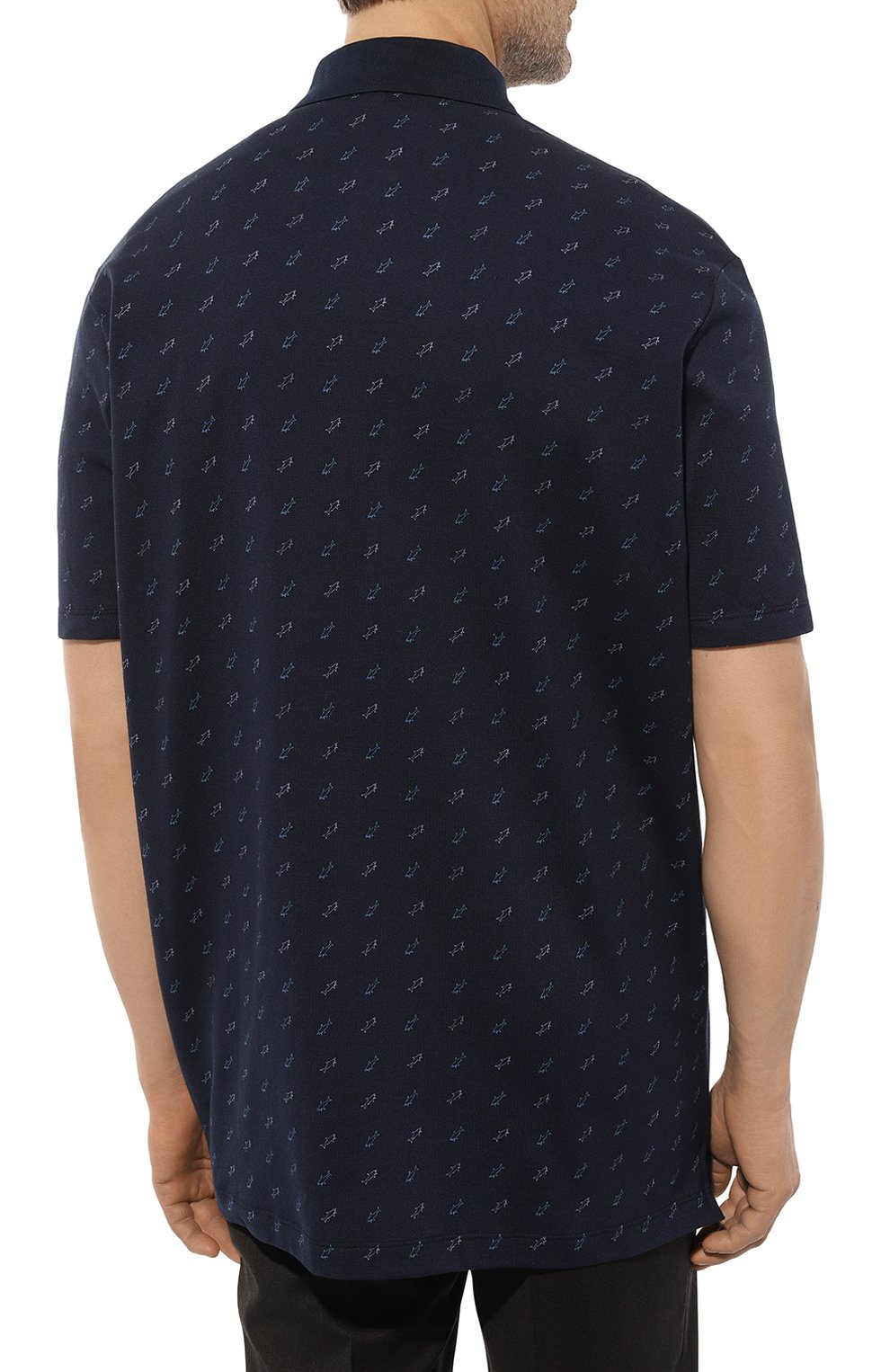Хлопковое поло PAUL&SHARK, арт. 24411337/3XL-6XL, фото 4