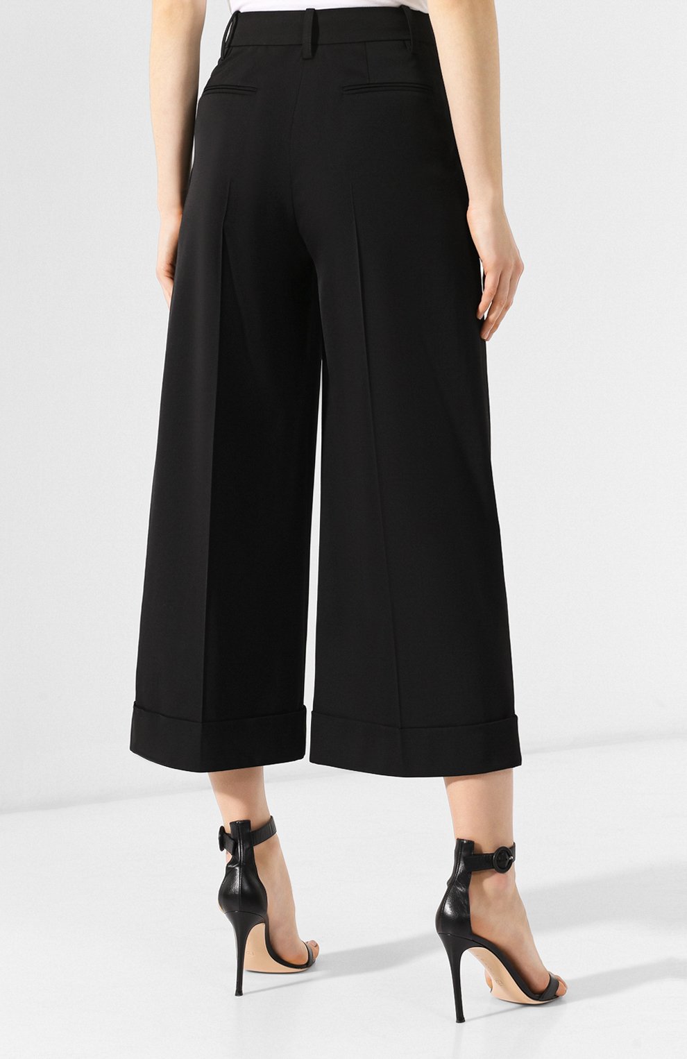 Шерстяные брюки VALENTINO, арт. RB3RB2X54GH, фото 4