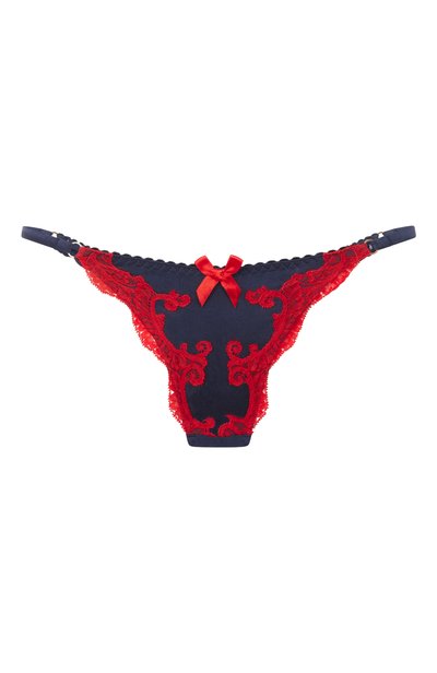 Женские шелковые трусы-стринги molly AGENT PROVOCATEUR, арт. AP11349410600