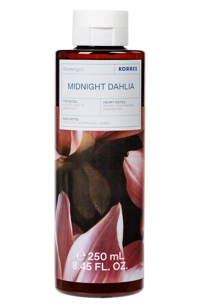 Женского гель для душа «полуночная далия» (250ml) KORRES, арт. 5203069092329