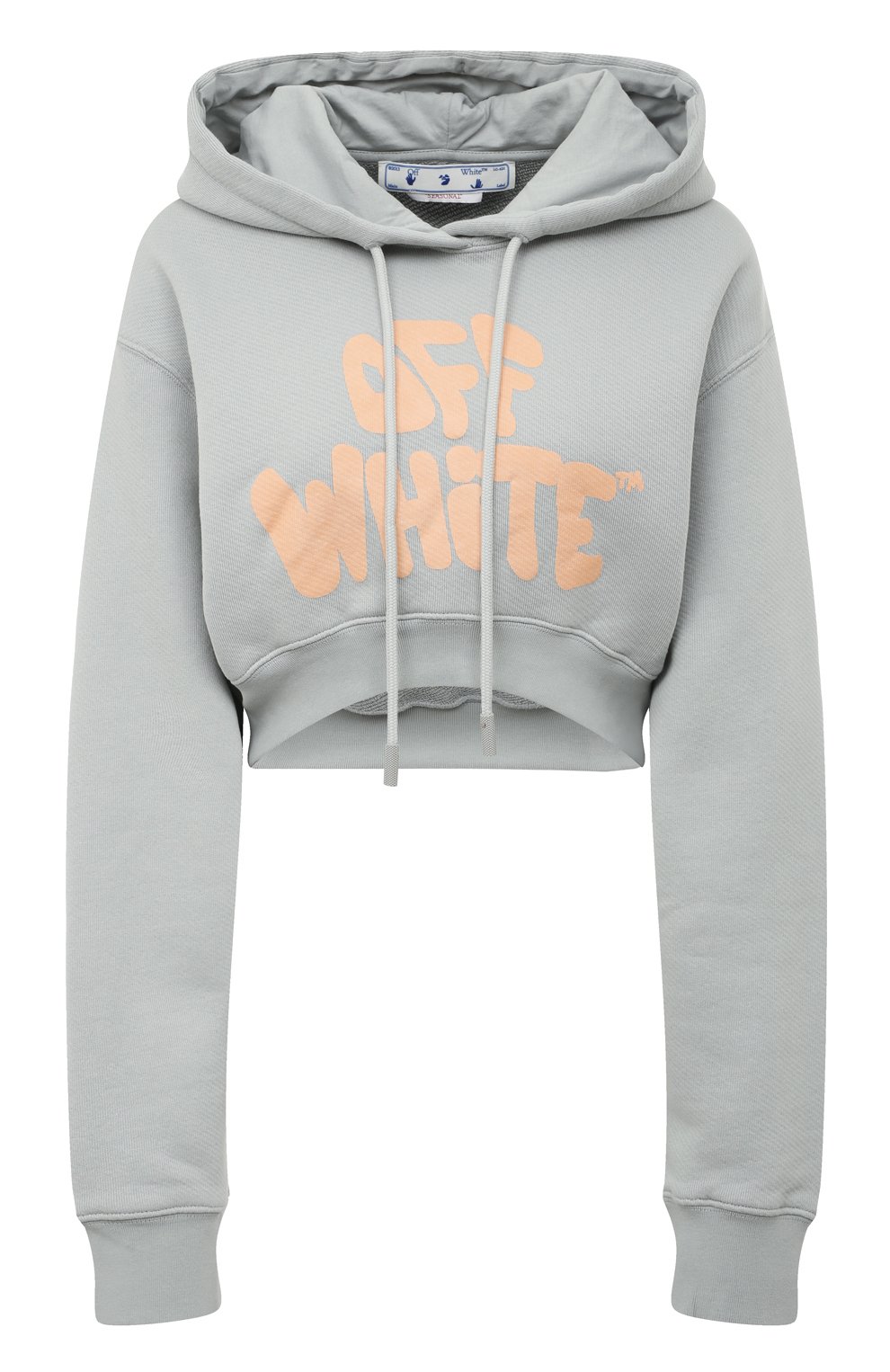 Хлопковое худи OFF-WHITE, арт. OWBB020S23JER0030631, фото 1