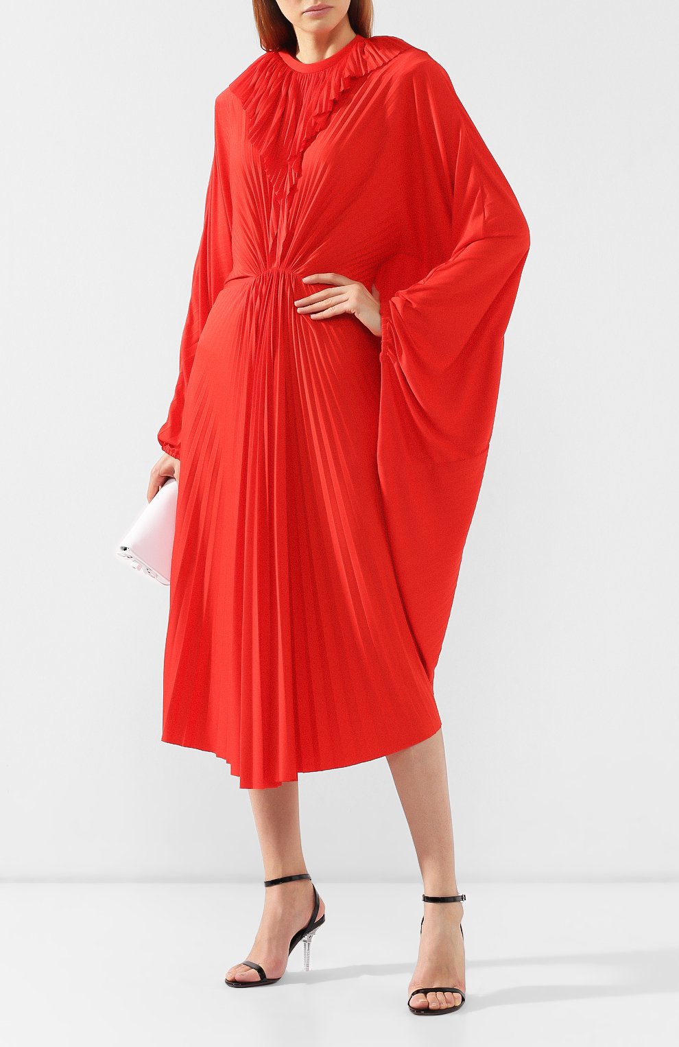 Плиссированное платье VETEMENTS, арт. WSS195007, фото 2