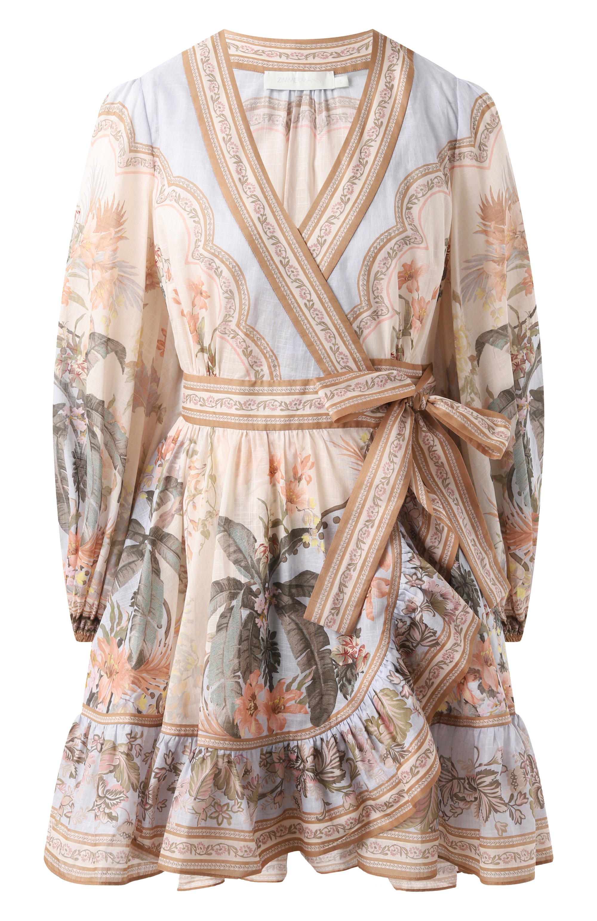 Хлопковое платье ZIMMERMANN, арт. 2449DRS251, фото 1