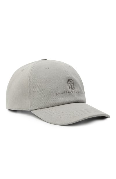 Хлопковая бейсболка BRUNELLO CUCINELLI, арт. M277P9850, фото 1