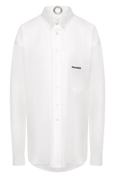 Женская хлопковая рубашка VETEMENTS, арт. USS196001/W