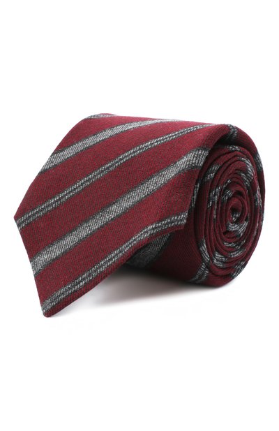 Галстук из шерсти и шелка KITON, арт. UCRVKLC04G35, фото 1