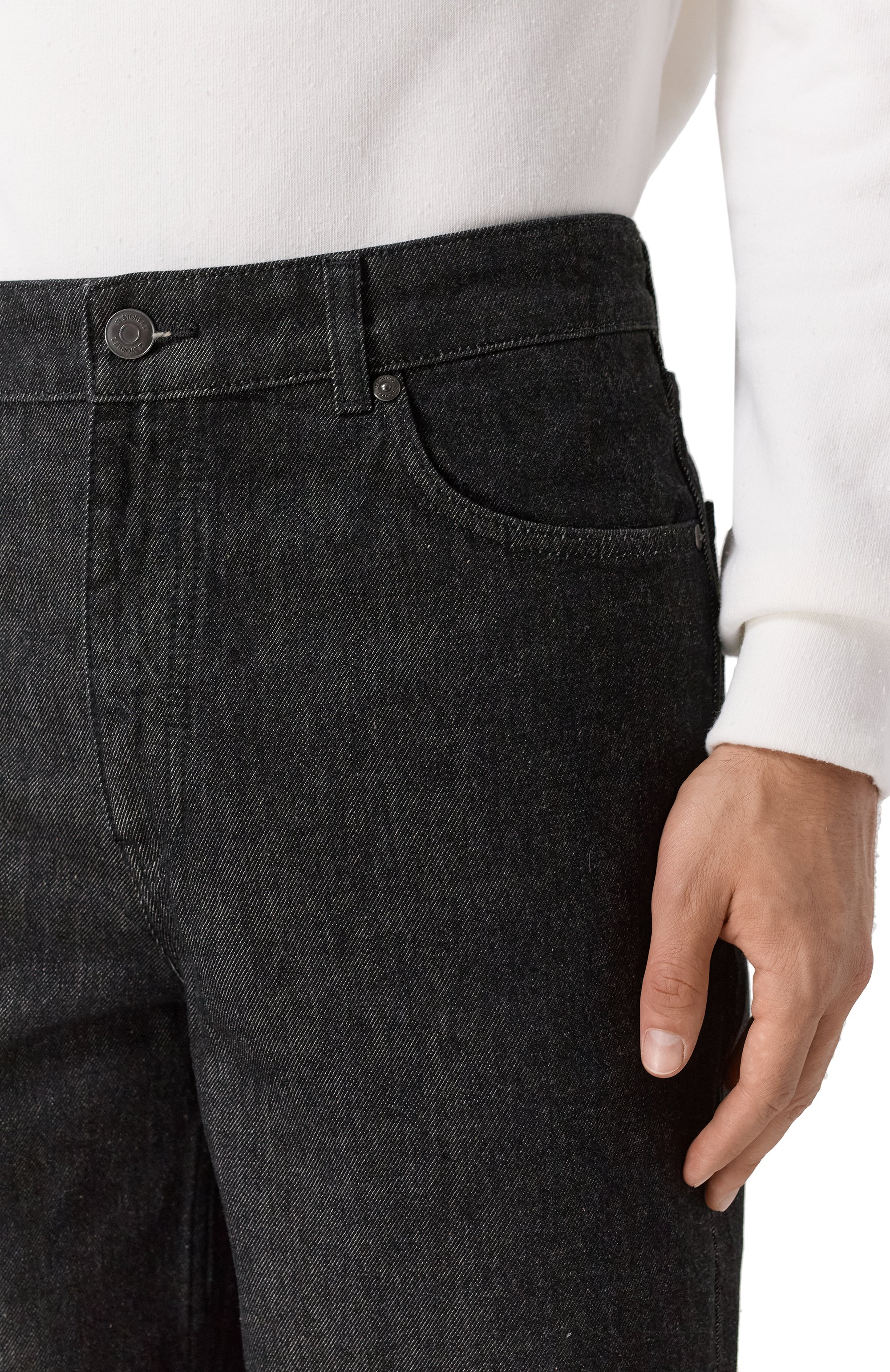 Джинсы tapered 721 12 STOREEZ темно-серого цвета по цене 19000 руб., арт. 126902, фото 5 Джинсы tapered 721 12 STOREEZ, арт. 126902, фото 5