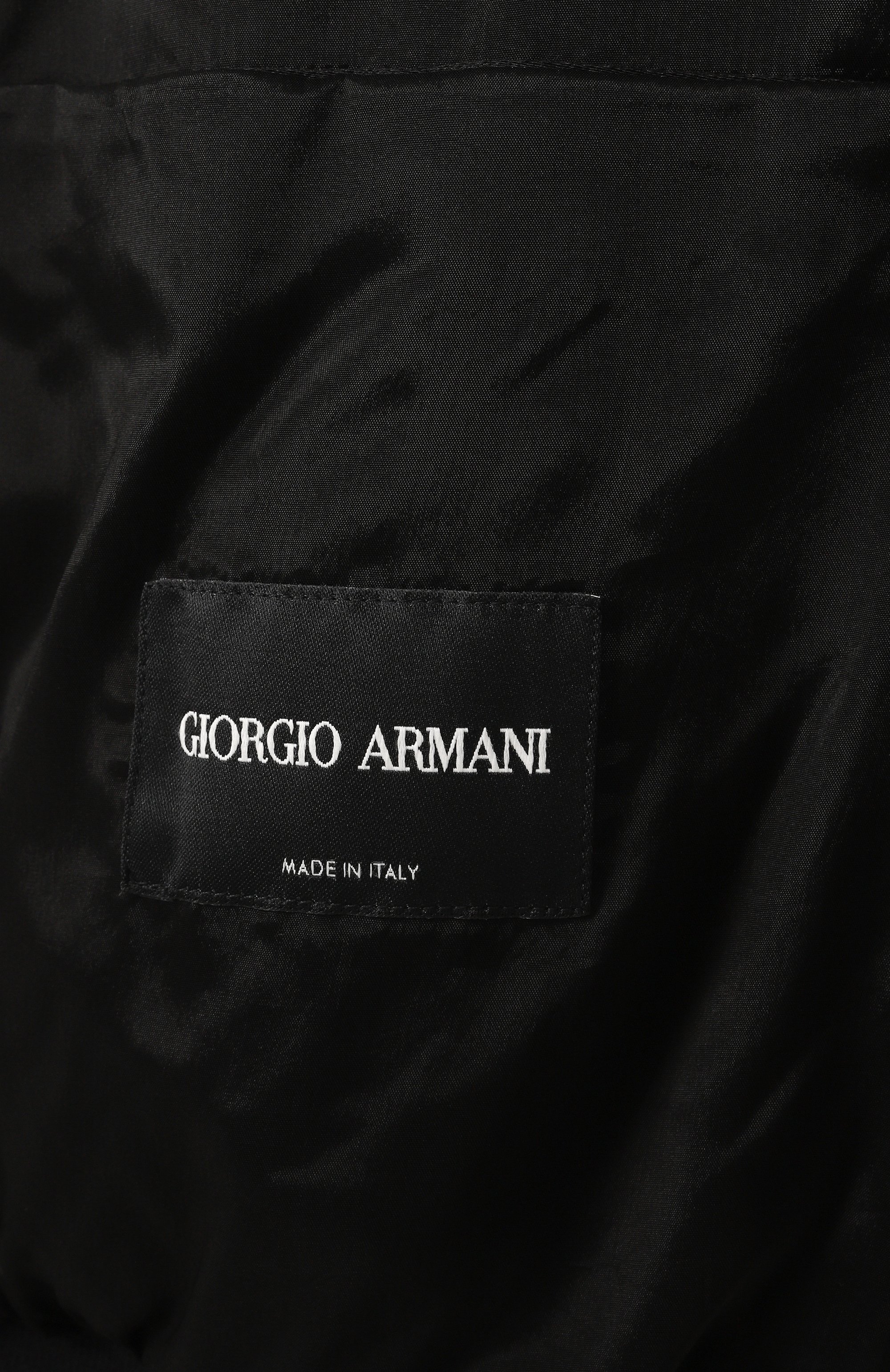 Кожаный бомбер GIORGIO ARMANI, арт. GM001942/AF19014, фото 7