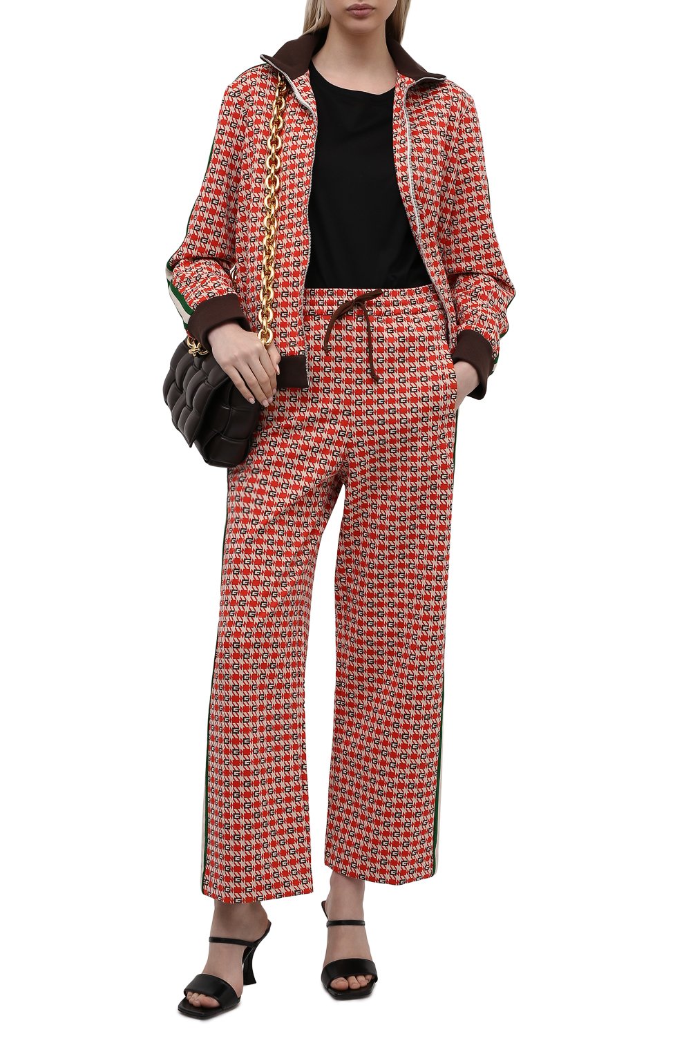 Брюки GUCCI красного цвета по цене 89950 руб., арт. 644627/XJC23, фото 2 Брюки GUCCI, арт. 644627/XJC23, фото 2