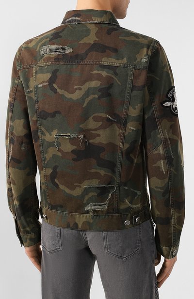 Хлопковая куртка BALMAIN, арт. TH18639/Z099, фото 4