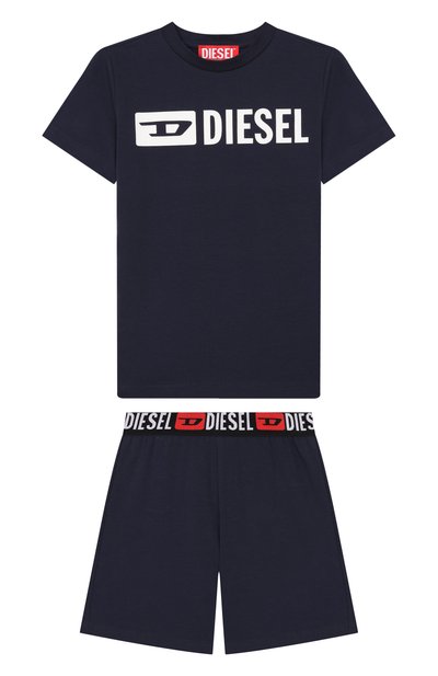 Хлопковая пижама DIESEL, арт. J02670/KYATR