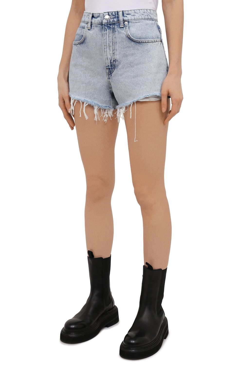 Джинсовые шорты ALEXANDER WANG, арт. 4DC2214342, фото 3