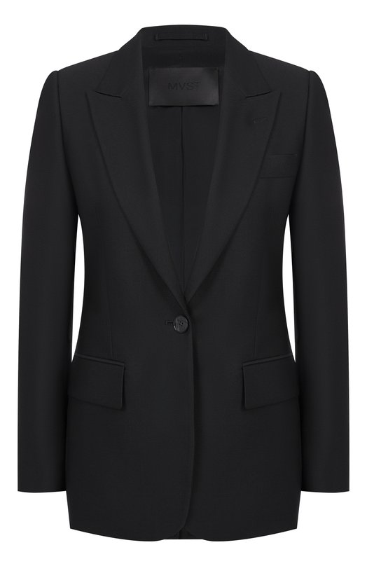 Шерстяной жакет MVST M25.1MW.J015/11590 Чёрный M25.1MW.J015/11590