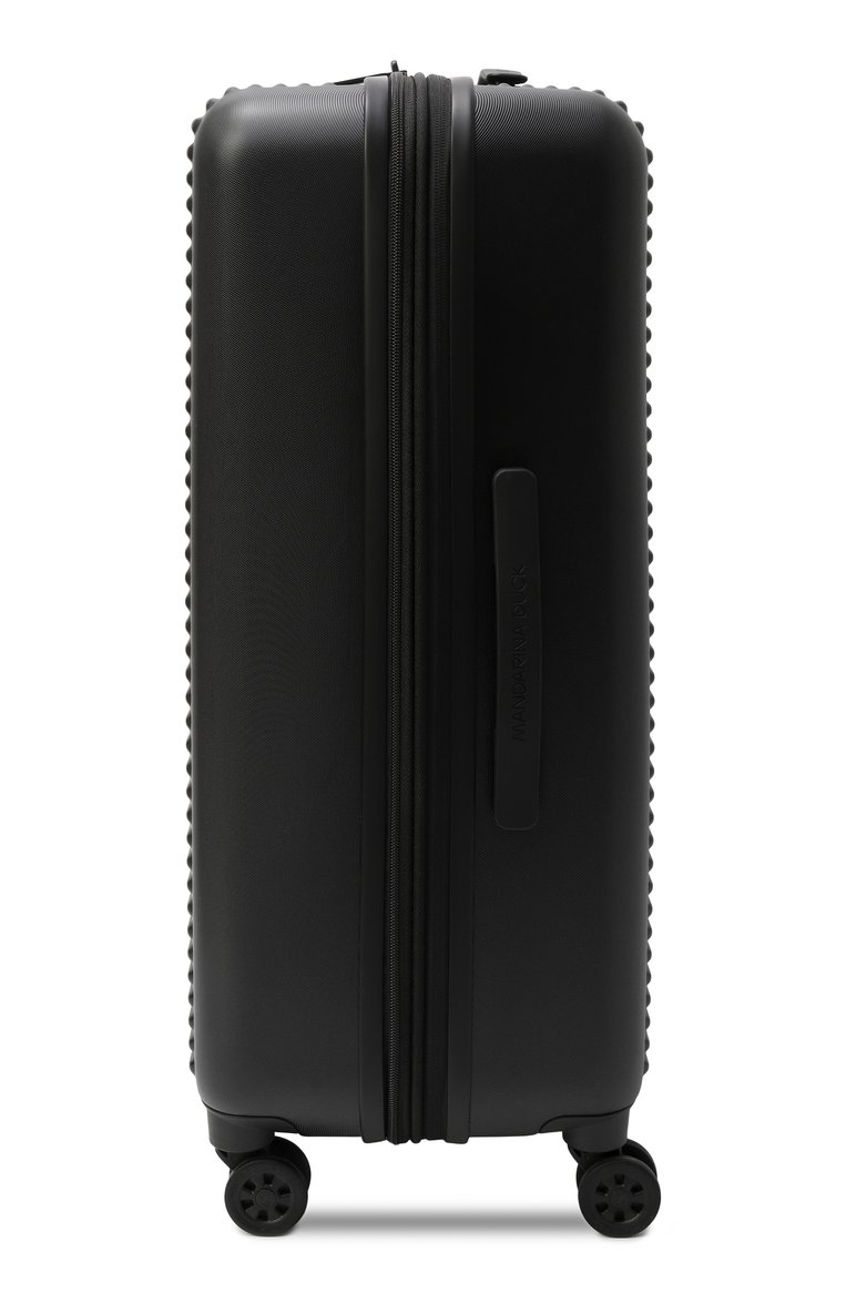 Женский чемодан tank case medium MANDARINA DUCK черного цвета, арт. FSV23-651 | Фото 3 (Размер: medium; Материал: Пластик; Автоматизация состава: Проставлено; Автоматизация ТО: Проставлено)