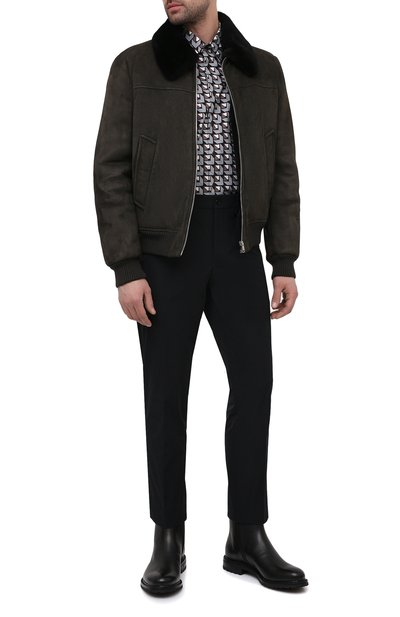 Кожаные сапоги PRADA, арт. 2TF030-3F98-F0632-A000, фото 2