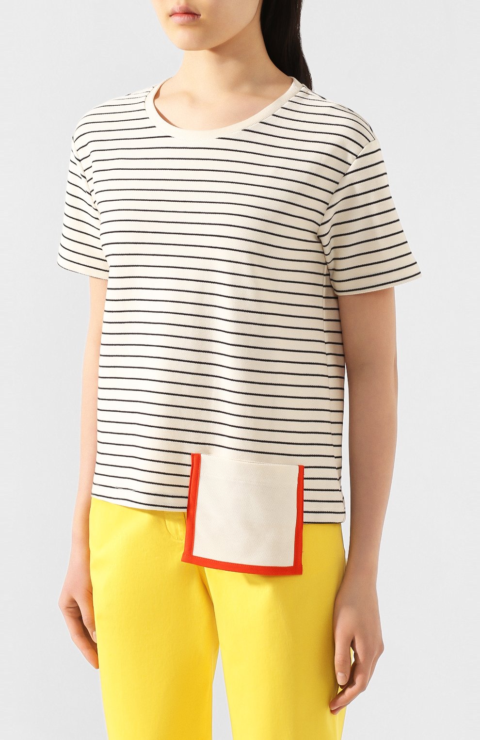 Хлопковая футболка ERIKA CAVALLINI, арт. S0/P/P0SF05, фото 3