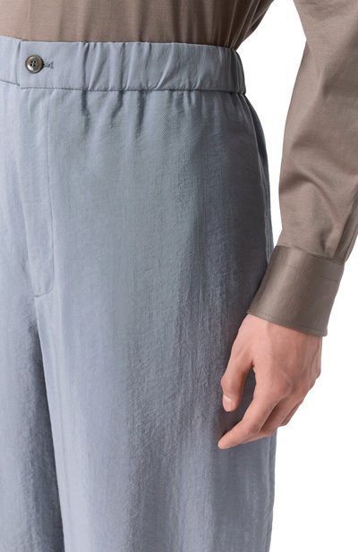 Шелковые брюки GIORGIO ARMANI, арт. GM003240/TE10081, фото 5