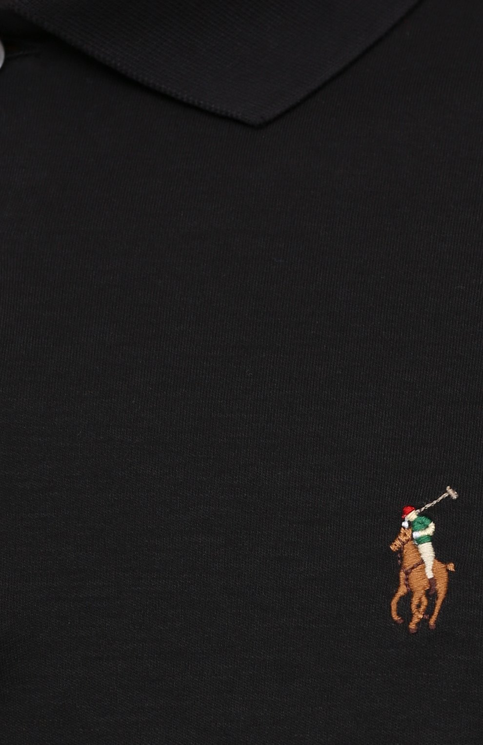 Хлопковое поло с длинными рукавами POLO RALPH LAUREN, арт. 710671785, фото 5