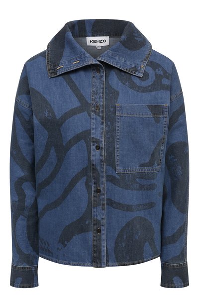 Женская джинсовая рубашка KENZO, арт. FB52DC2279H6