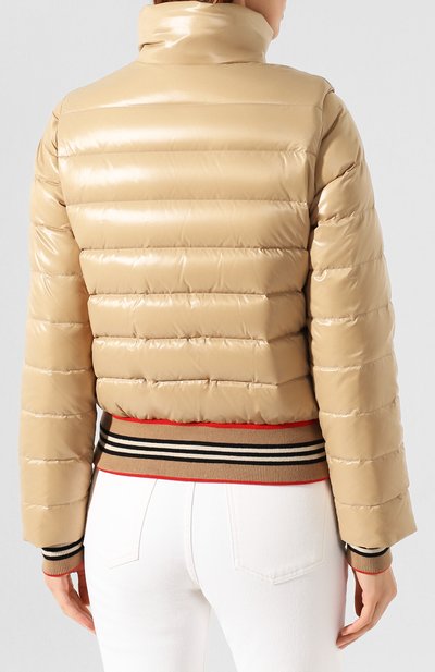 Пуховик BURBERRY бежевого цвета по цене 126000 руб., арт. 8017291, фото 4 Пуховик BURBERRY, арт. 8017291, фото 4