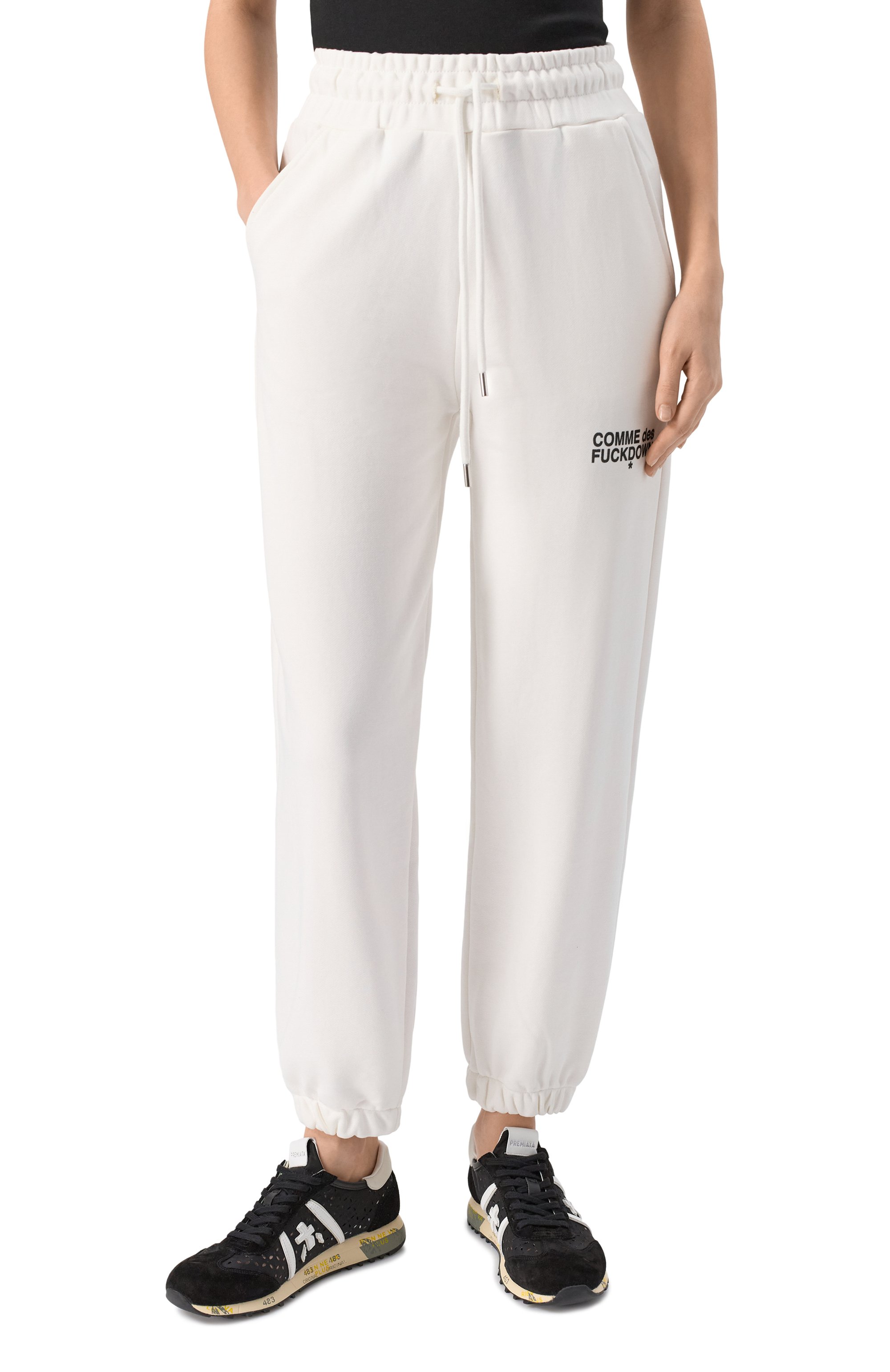 Хлопковые джоггеры COMME DES FUCKDOWN, арт. CFABW01209, фото 3