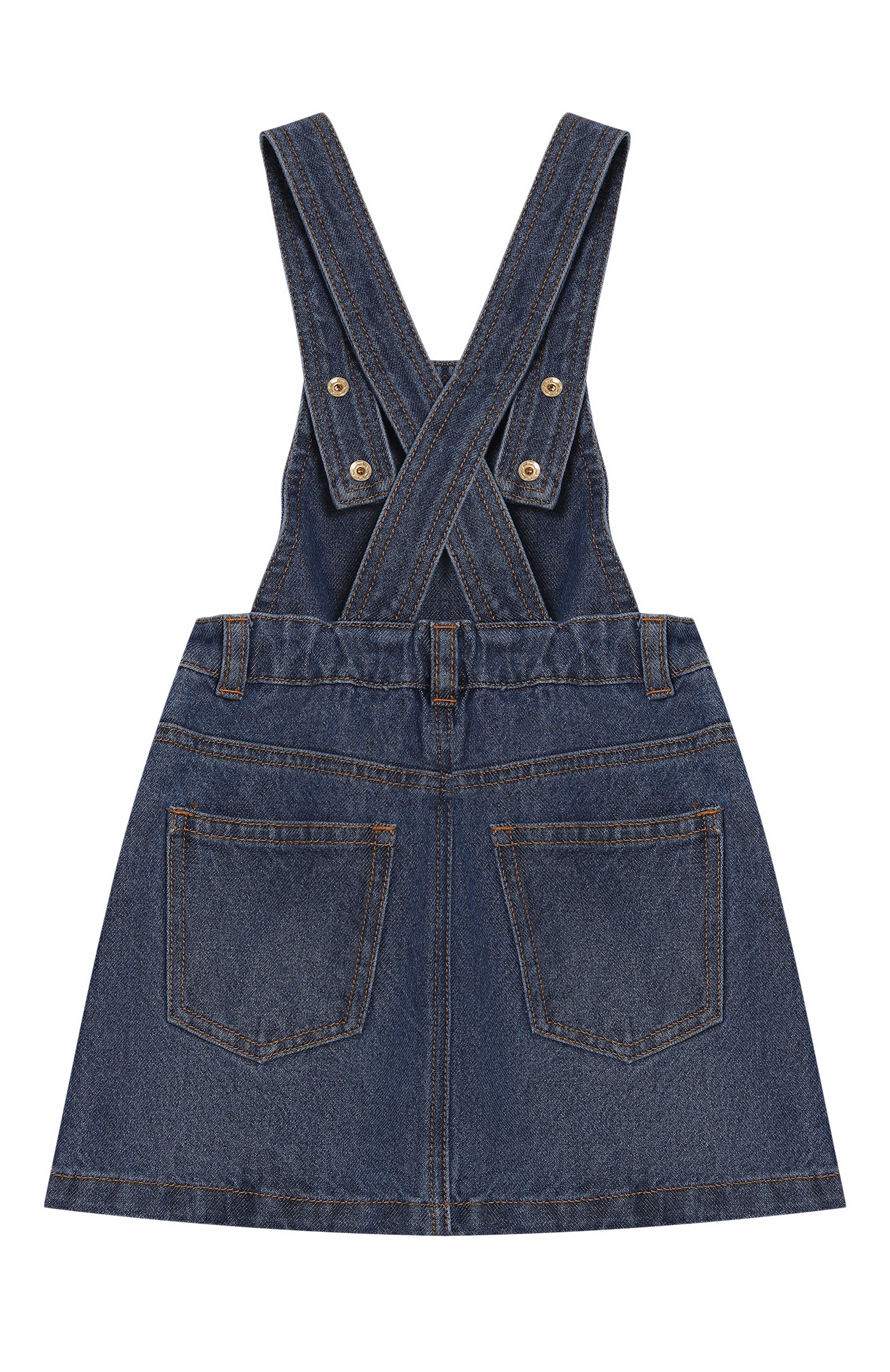 Джинсовый комбинезон MOSCHINO, арт. HDJ03V/L0E29/4-8, фото 2