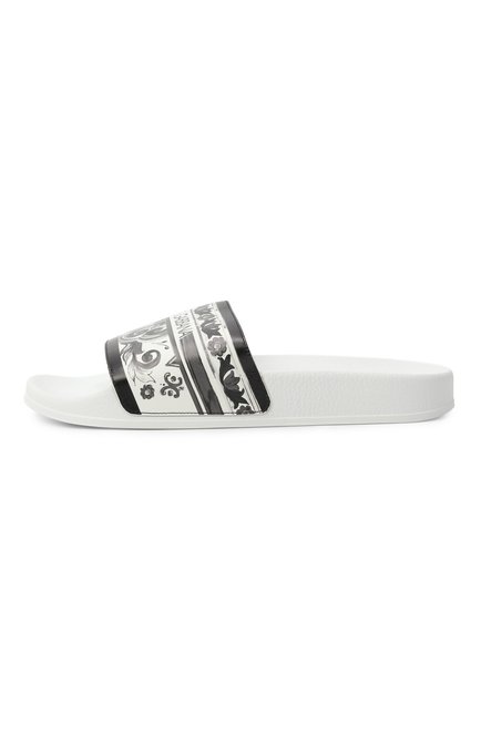 Кожаные шлепанцы DOLCE & GABBANA, арт. DD0318/A1838/37-38