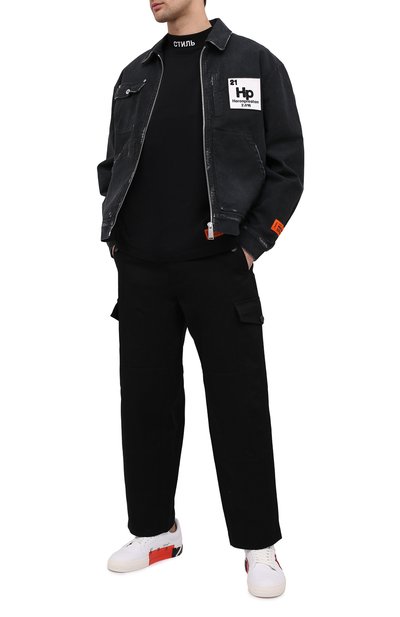 Хлопковая футболка HERON PRESTON, арт. HMAA021R21JER0011001, фото 2