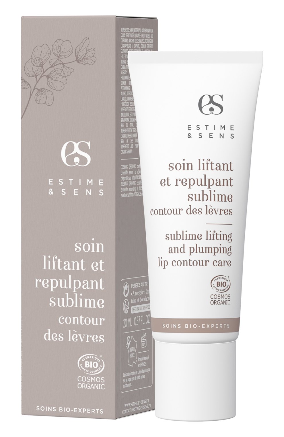 Крем для губ soin liftant et repulpant sublime (20ml) ESTIME&SENS бесцветного цвета по цене 9450 руб., арт. 3760119696279, фото 2 Крем для губ soin liftant et repulpant sublime (20ml) ESTIME&SENS, арт. 3760119696279, фото 2