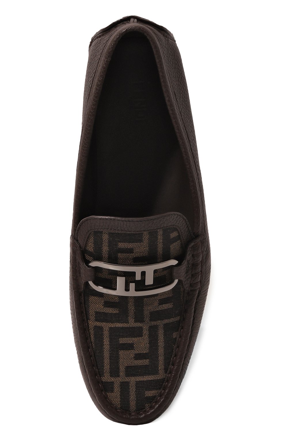 Кожаные мокасины o'lock FENDI, арт. 7D1561 AQZB, фото 6