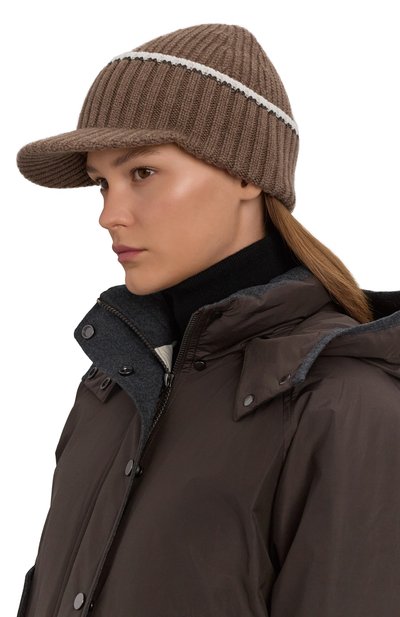 Кашемировая бейсболка BRUNELLO CUCINELLI, арт. M12506379, фото 2