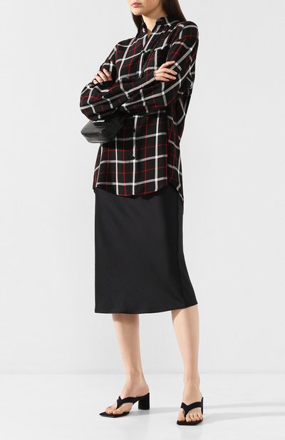 Текстильные мюли double square BALENCIAGA, арт. 597256/W0532, фото 2