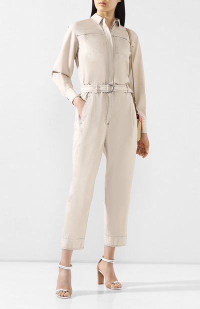 Хлопковый комбинезон BRUNELLO CUCINELLI, арт. ML680FL399, фото 2