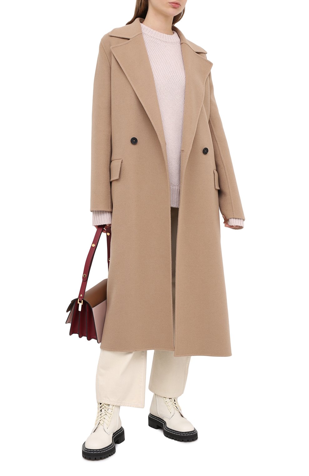 Кашемировое пальто JIL SANDER, арт. JSPR121384-WR100503, фото 2