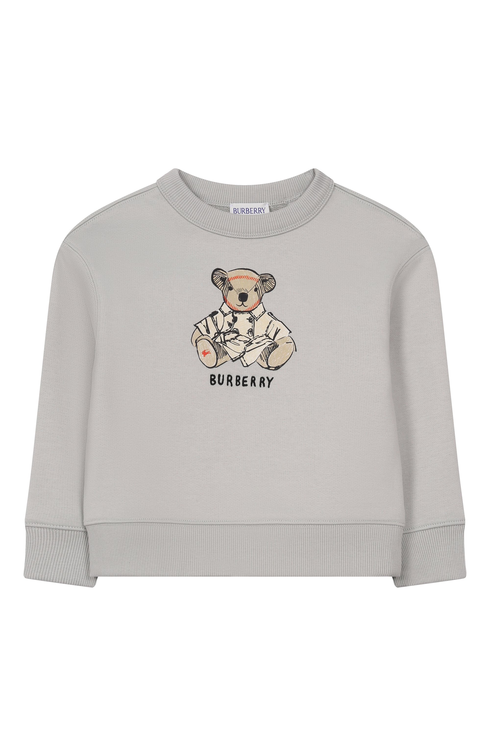 Хлопковый свитшот BURBERRY, арт. 8119407, фото 1