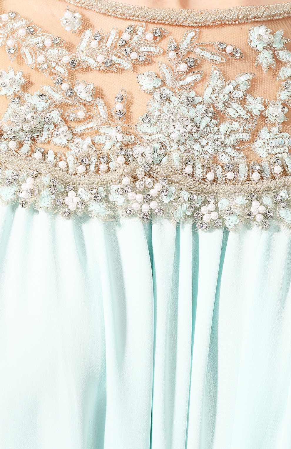 Шелковое платье MARCHESA, арт. M28703, фото 5