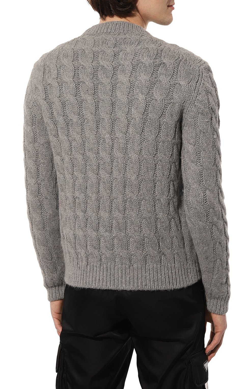 Свитер из шерсти альпака PRADA, арт. UMB343-10HZ-F0031-212, фото 4