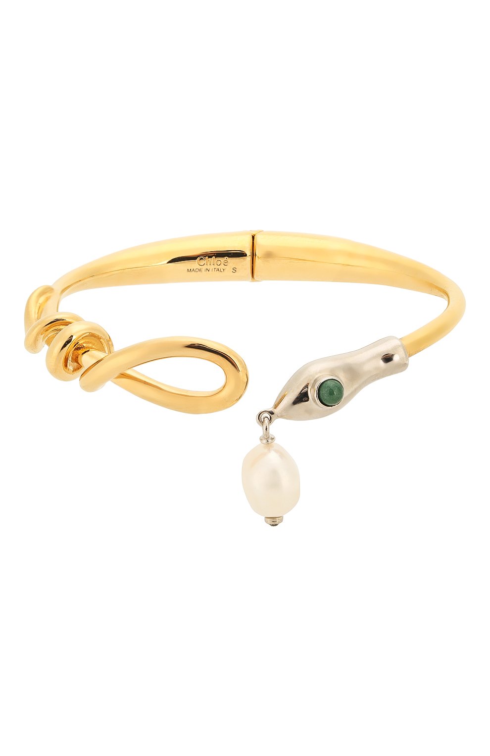 Браслет-кафф callie CHLOÉ золотого цвета по цене 69950 руб., арт. CHC20SFB43SNB, фото 1 Браслет-кафф callie CHLOÉ, арт. CHC20SFB43SNB, фото 1