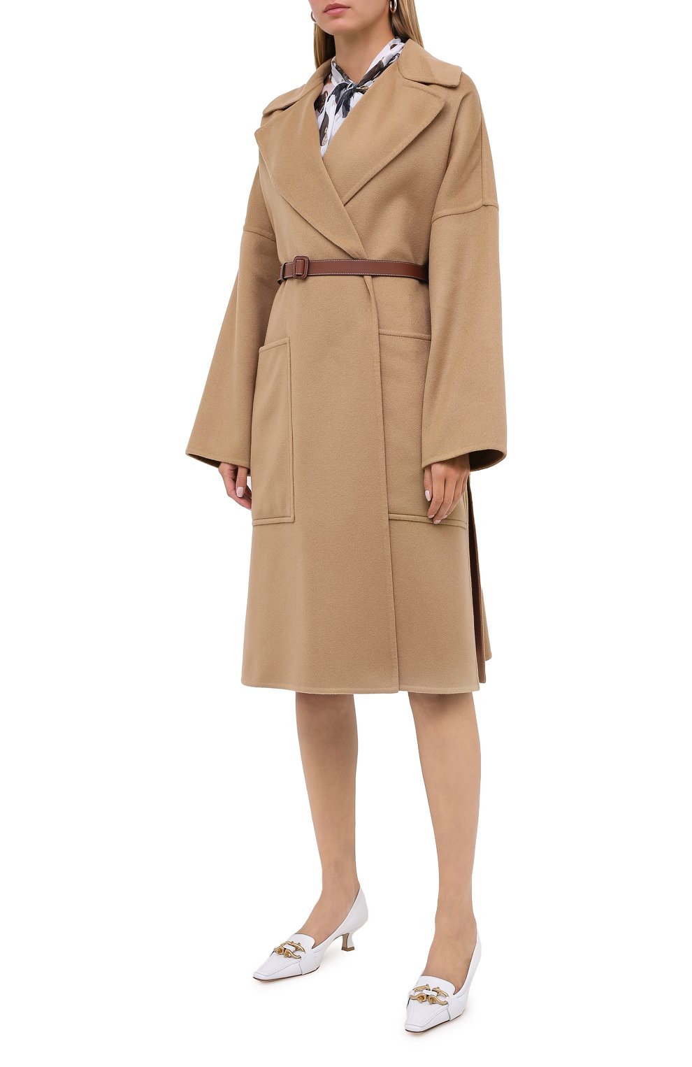 Кашемировое пальто belton BURBERRY бежевого цвета по цене 439500 руб., арт. 8026530, фото 3 Кашемировое пальто belton BURBERRY, арт. 8026530, фото 3
