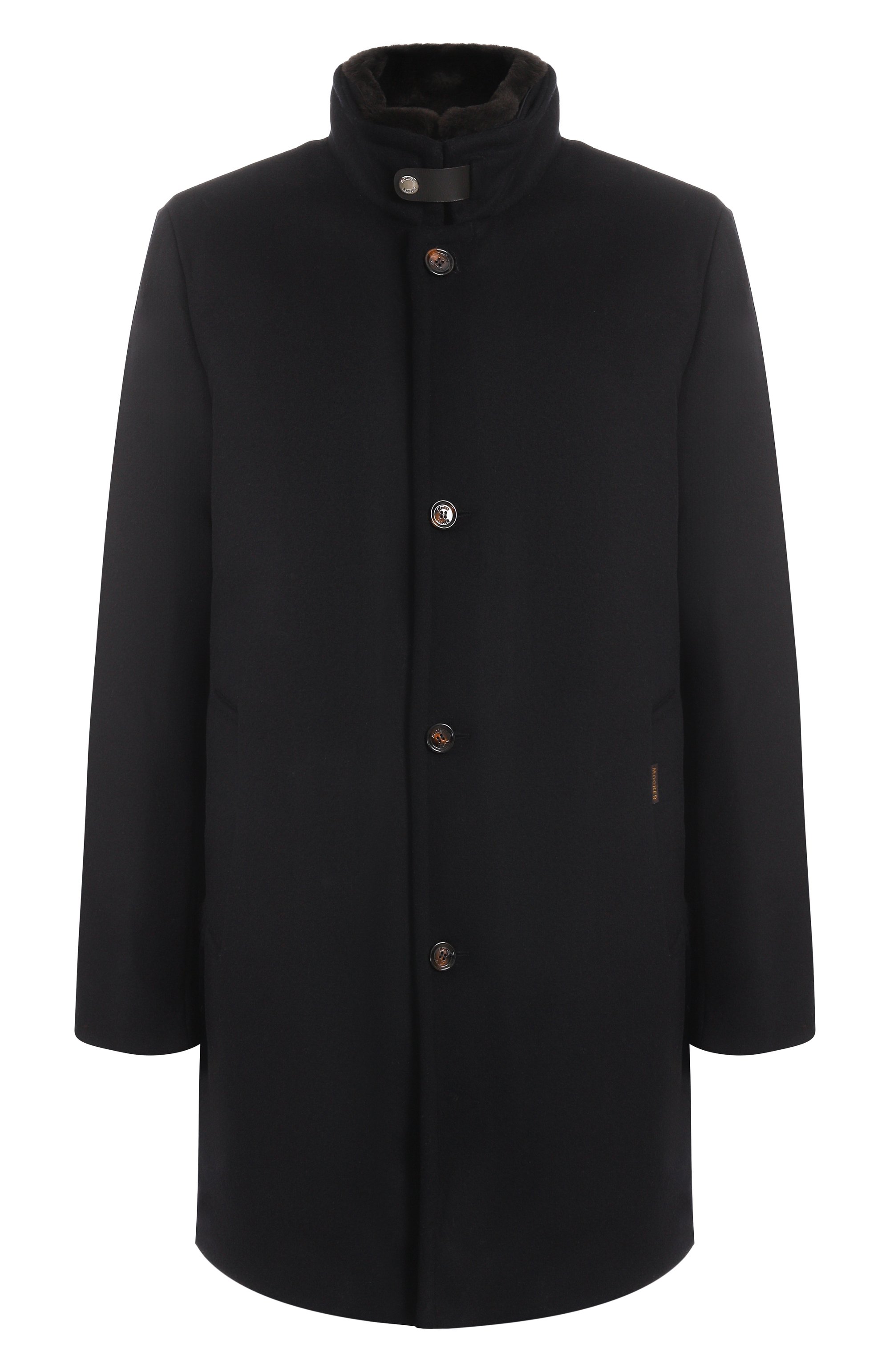 Пальто bond-fur-le с меховым воротником MOORER, арт. B0ND-FUR/LE, фото 1