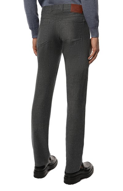 Шерстяные брюки CANALI, арт. V1551/AR03472, фото 4