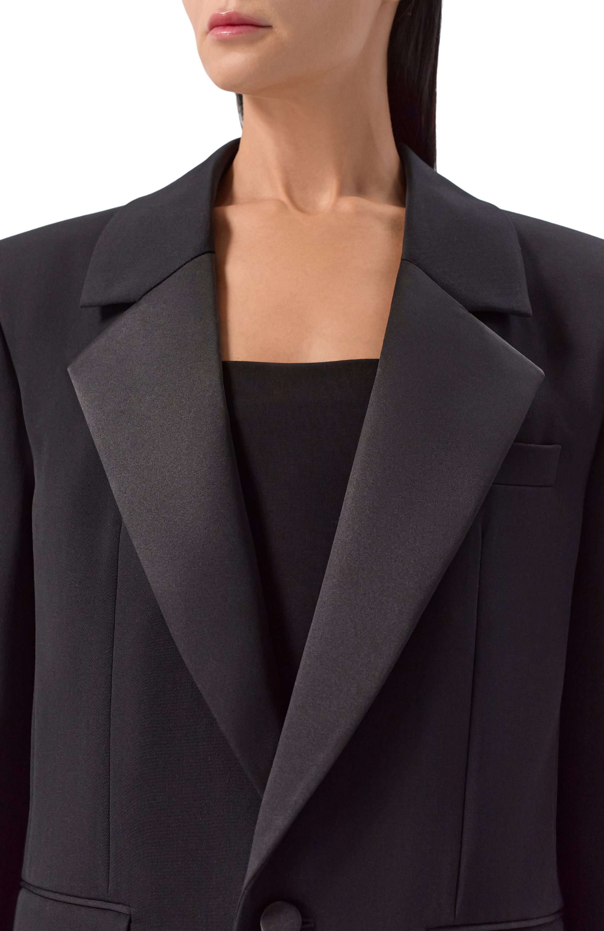 Шерстяной жакет SAINT LAURENT, арт. 850923/Y7E63, фото 5