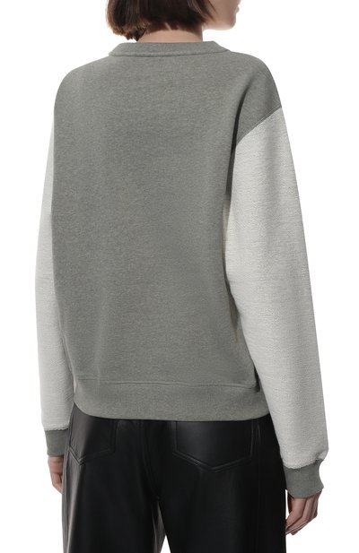 Хлопковый свитшот LOEWE светло-зеленого цвета по цене 71650 руб., арт. S359341XA8, фото 4 Хлопковый свитшот LOEWE, арт. S359341XA8, фото 4