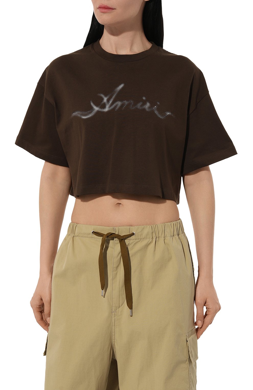 Хлопковая футболка AMIRI, арт. PS24WJT010, фото 3