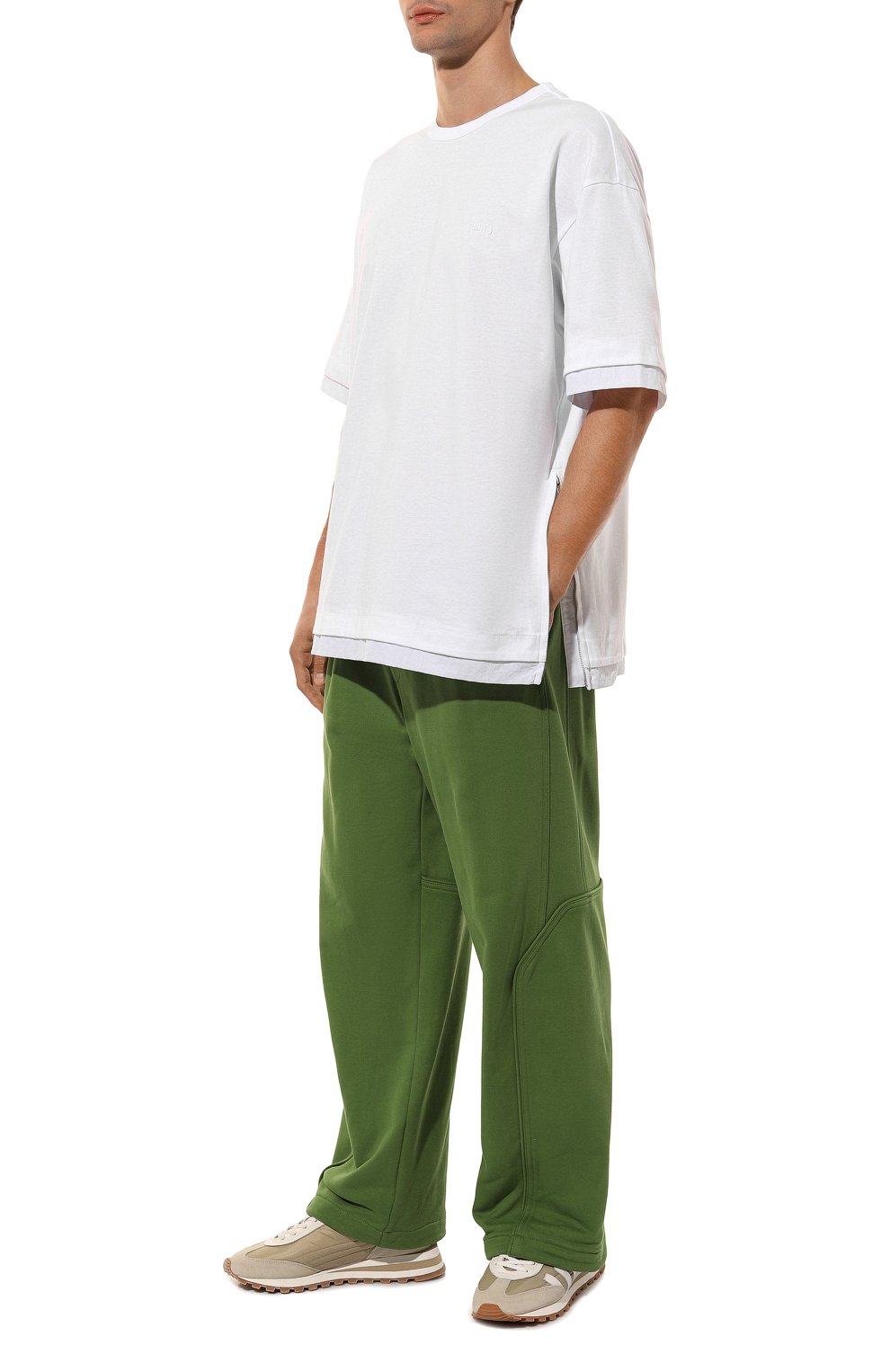 Хлопковая футболка JUUN.J белого цвета по цене 34850 руб., арт. JC4742PS1/1, фото 2 Хлопковая футболка JUUN.J, арт. JC4742PS1/1, фото 2