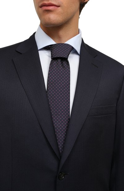 Шелковый галстук CORNELIANI, арт. 90U390-2820308/00, фото 2