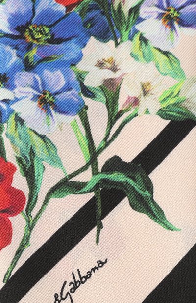 Шелковый шарф-твилли DOLCE & GABBANA, а рт. FS215A/GDC5G, фото 4